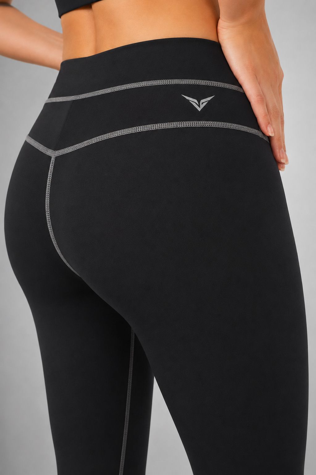 Leggigns With Contrast Stitching
